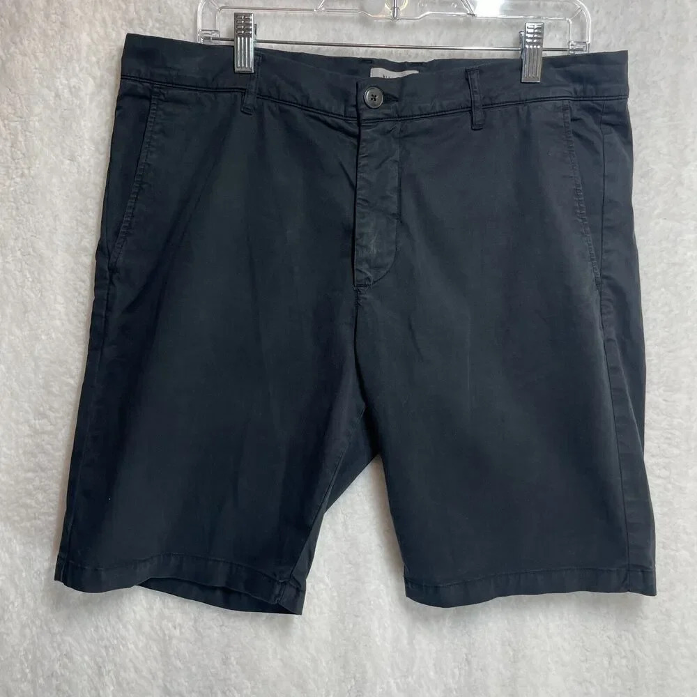 NN07 Men’s Black Craig 1004 Shorts Size 31 Stylish Slim Fit Casual Summer Short‎
